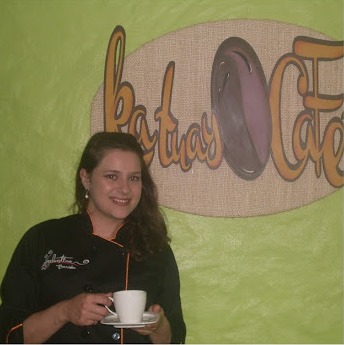 Valentina Carosi hermosa Barista nacida y criada en la finca Los Nonnos.