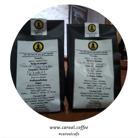 Si estás en Táchira o en cualquier parte de Venezuela, compra Caroai Café.