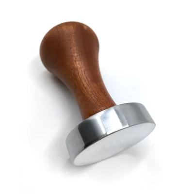 Tamper para barista mango de madera